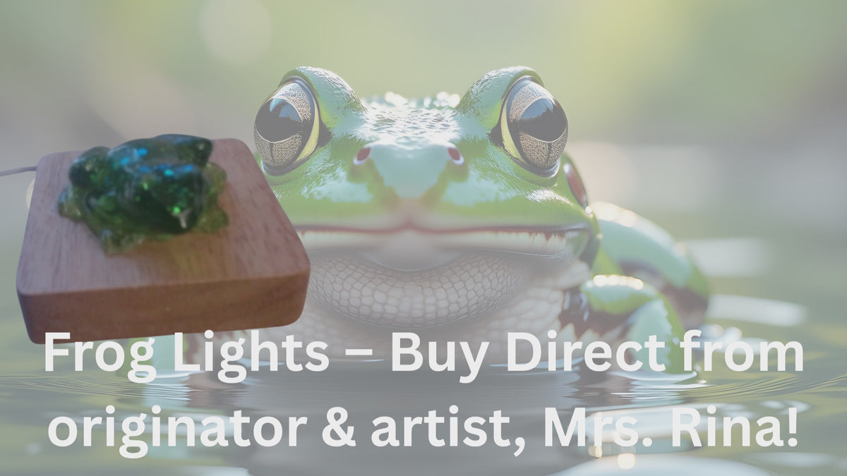 FROG LOVERS Frog COMFORT Lights - Art Lights Collection